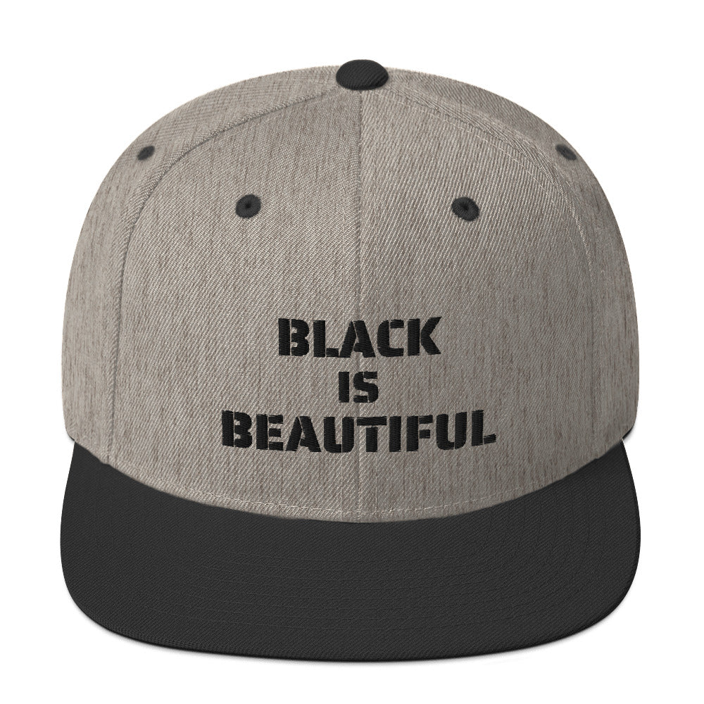 "Black Is Beautiful" Snapback Hat