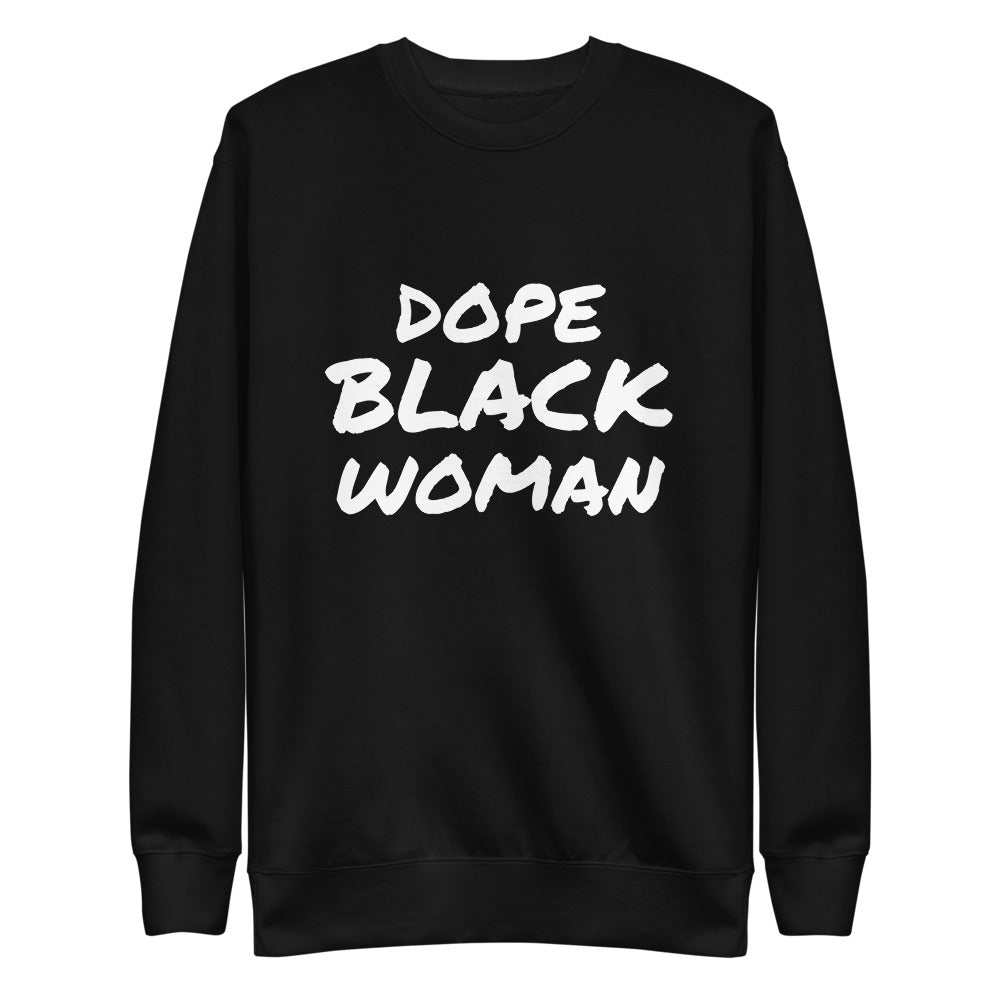 "Dope Black Woman" Women's Sweater